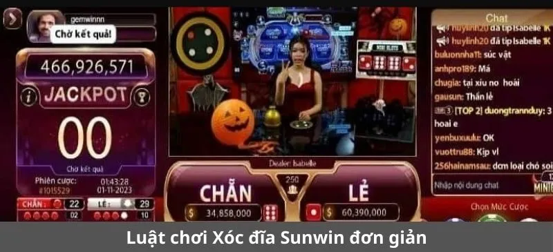 Luật chơi Xóc đĩa Sunwin đơn giản, dễ hiểu