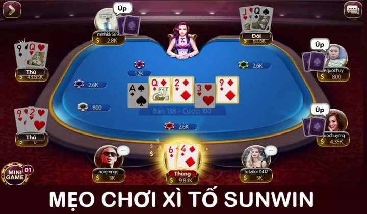 Vài mẹo đánh Xì Tố hay giúp nâng cao cơ hội thắng